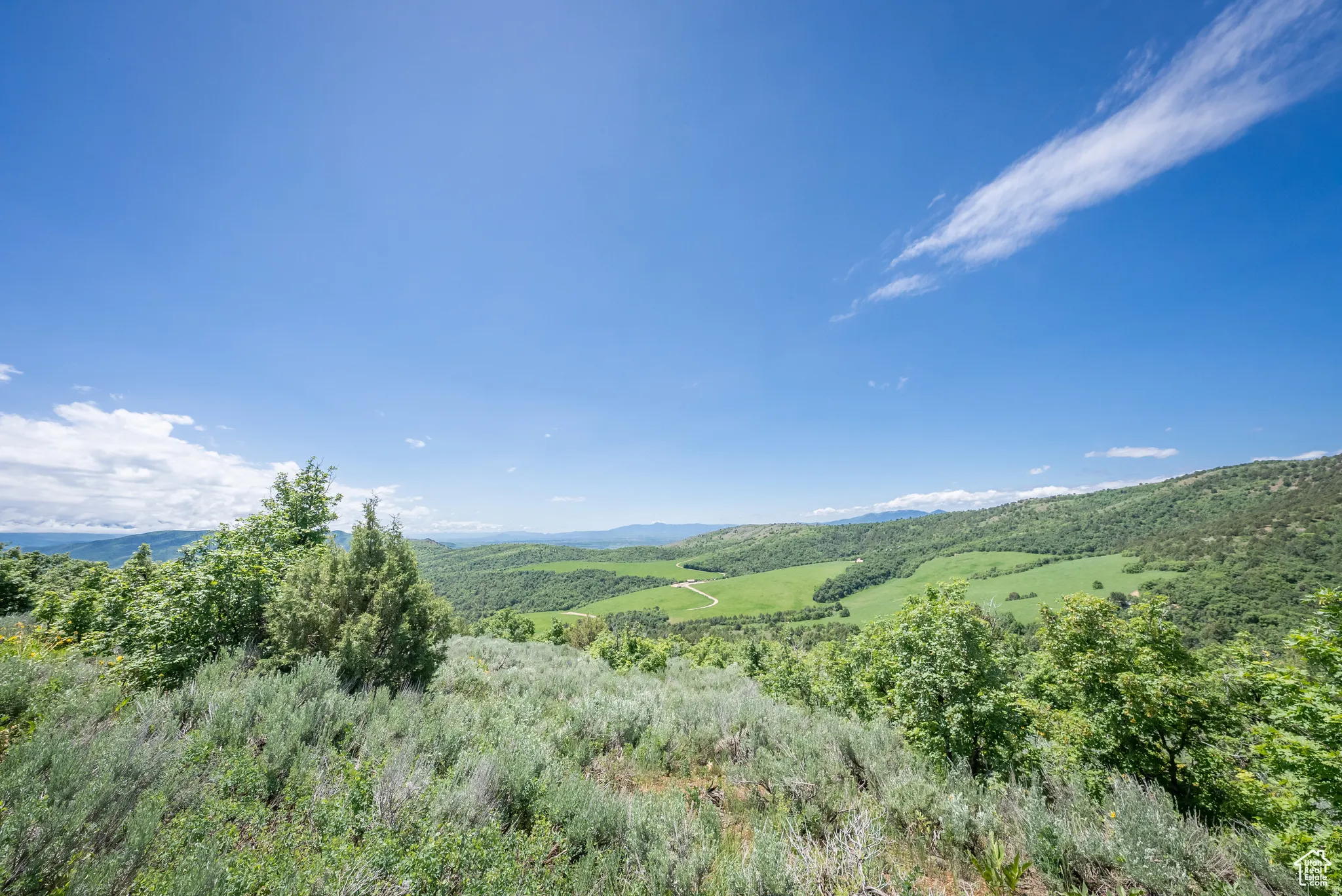 View of mountain backdrop