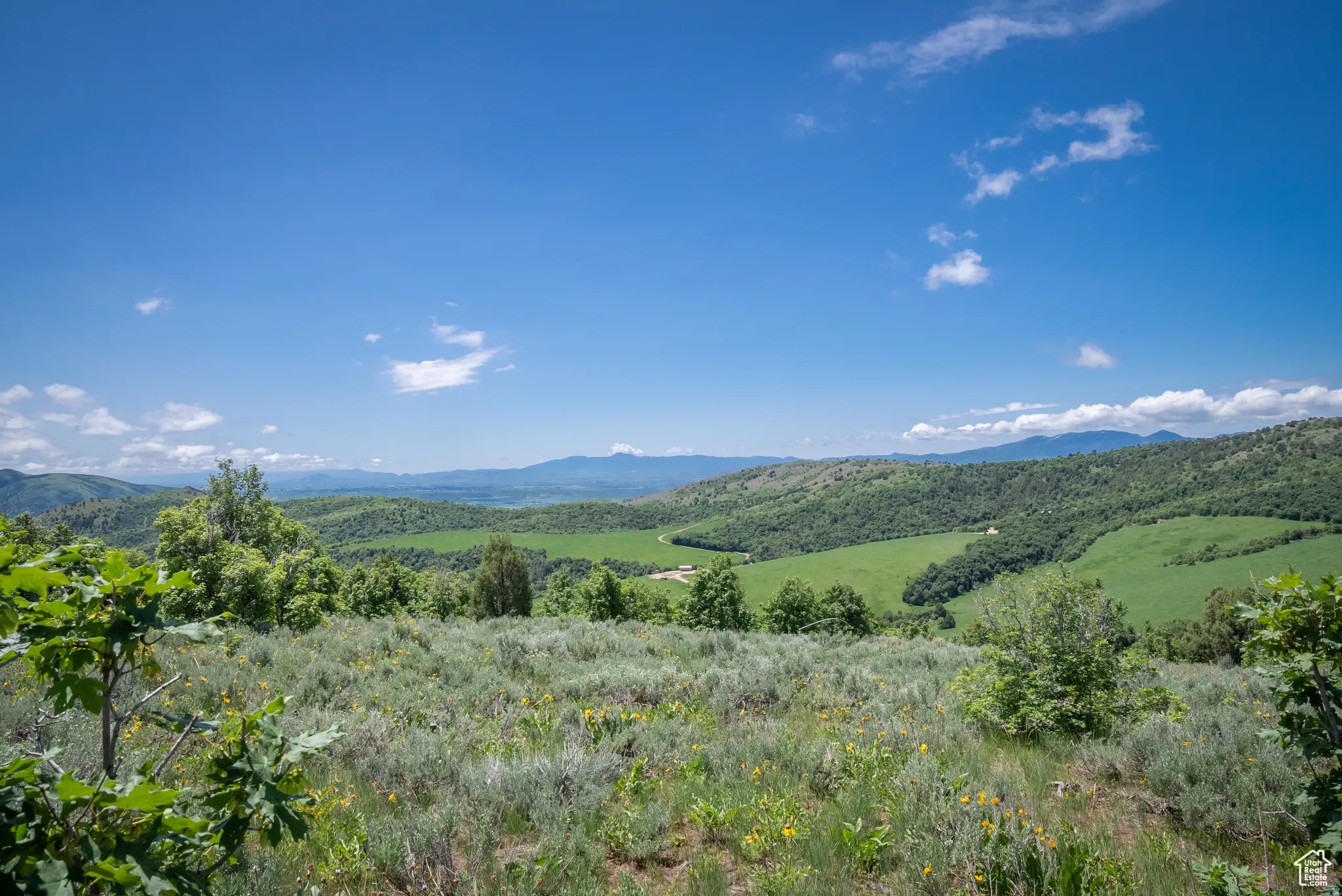 View of mountain backdrop