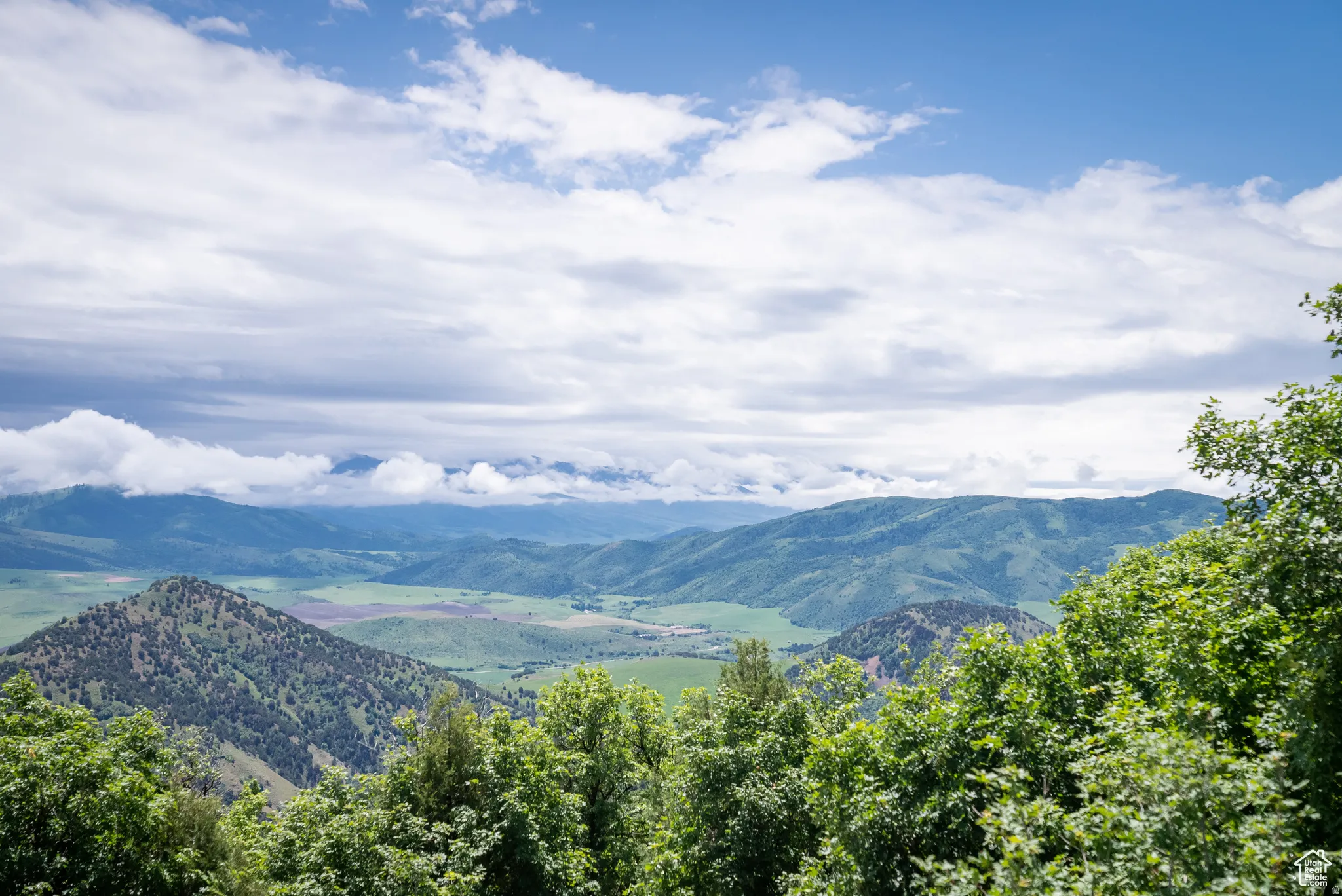 View of mountain background