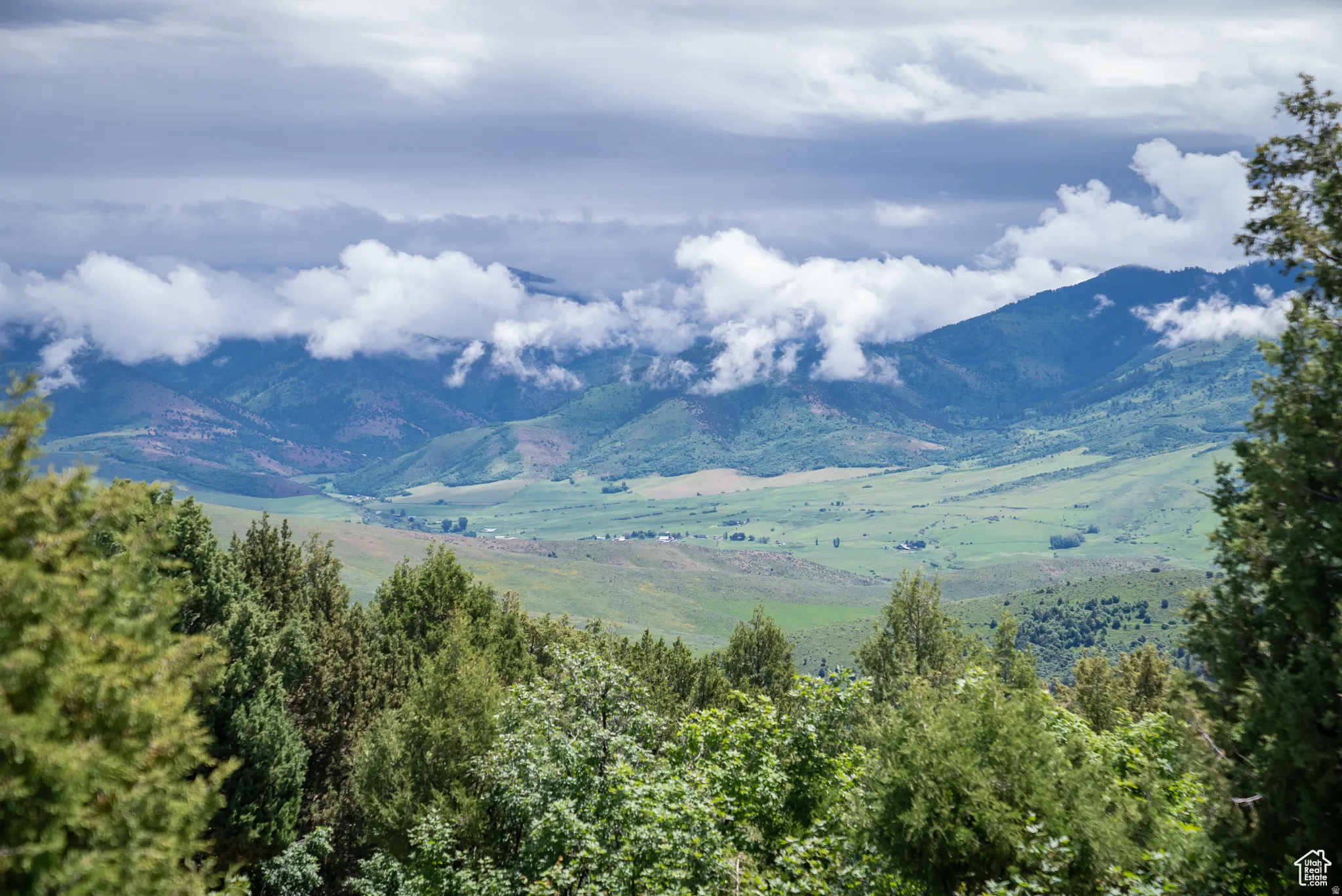 View of mountain background