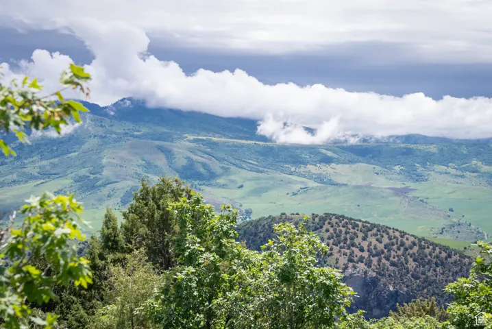 View of mountain background