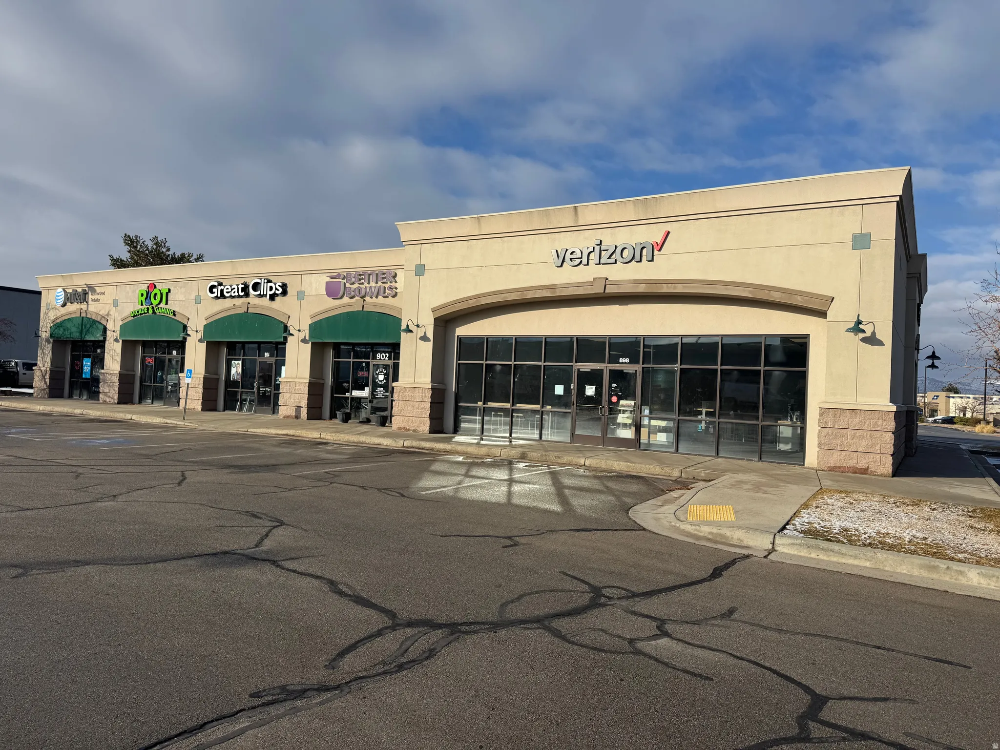 View of commercial property