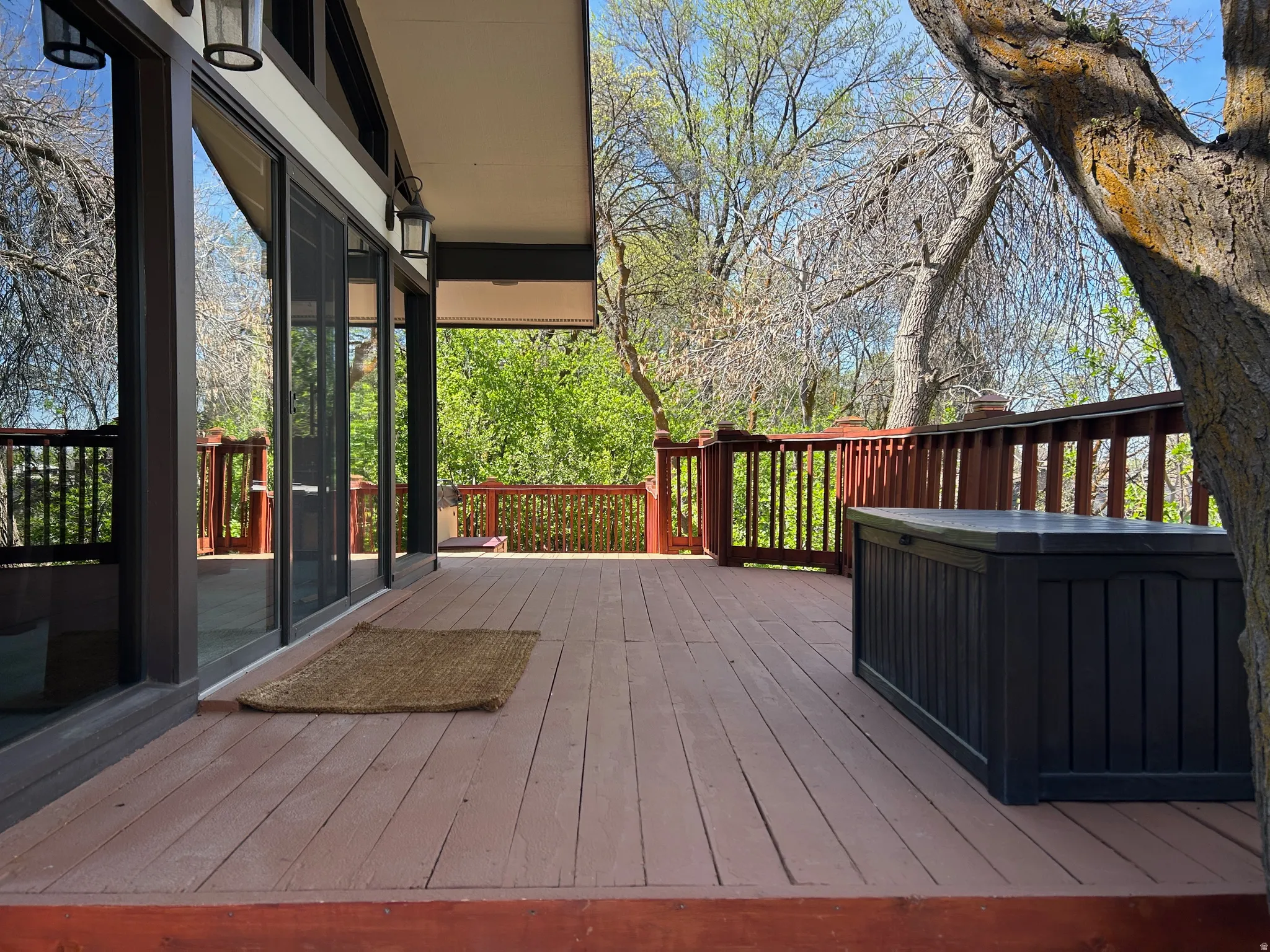 View of deck