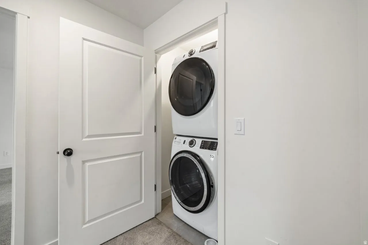 Washer and dryer included