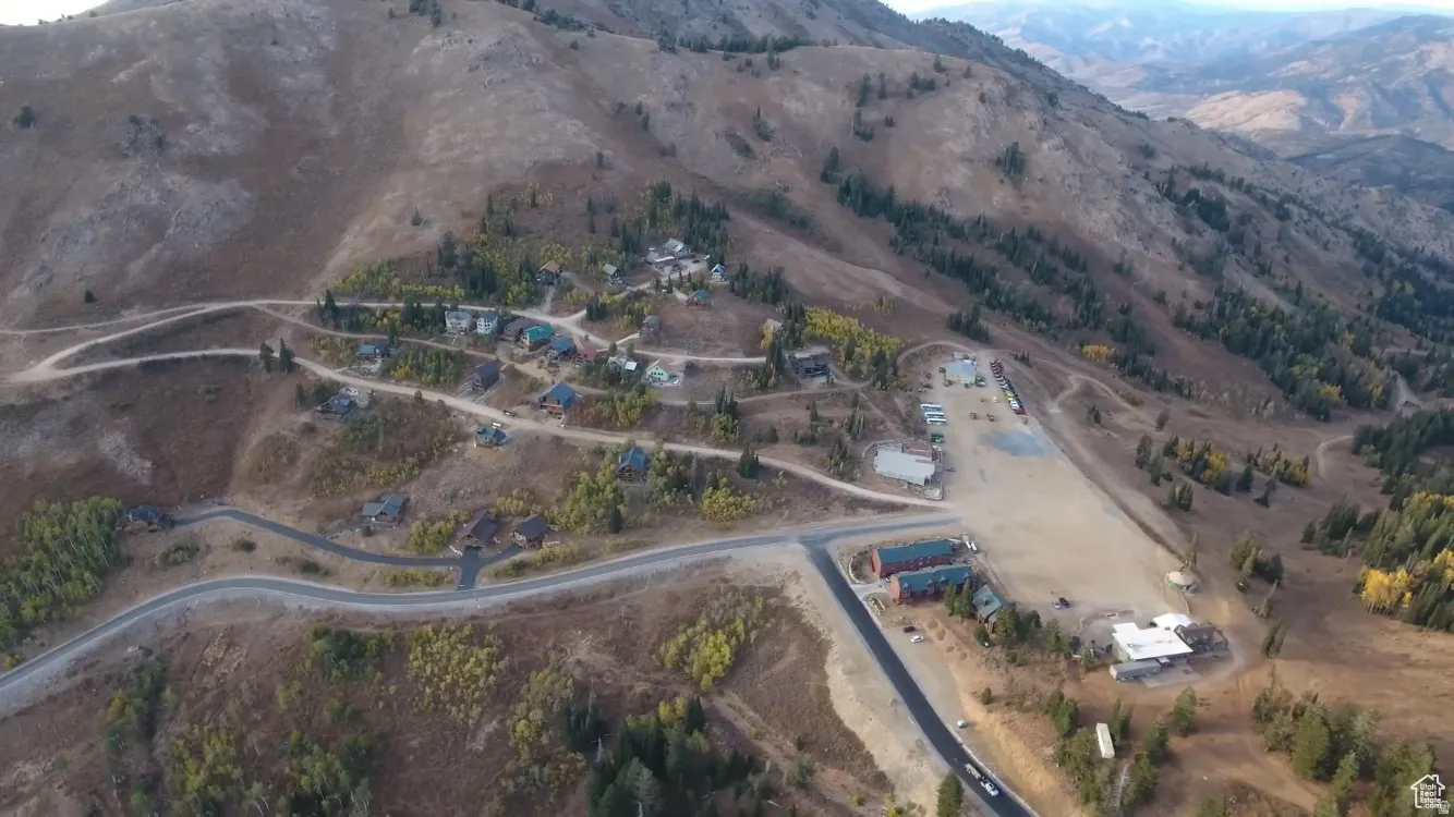 Aerial view of property's location