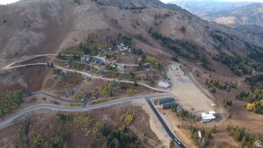 Aerial view of property's location