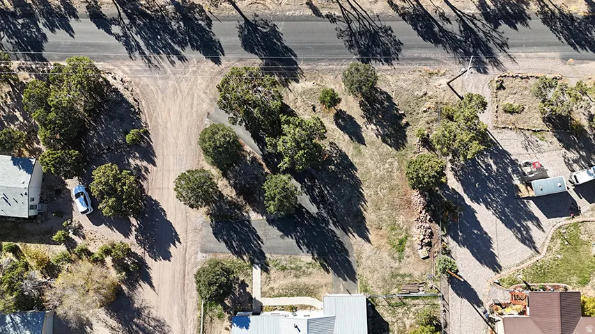 Aerial view of property's location