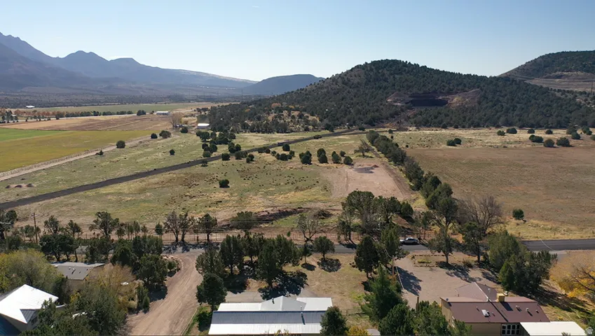 Mountain view featuring rural landscape
