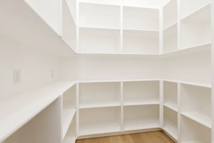 View of storage area