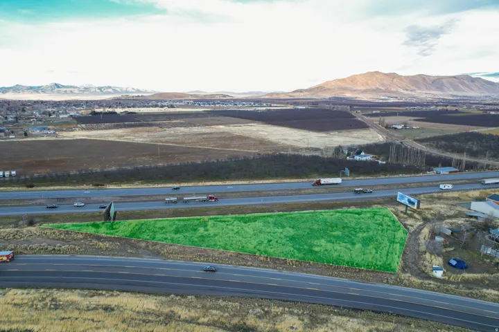 Bird's eye view of mountains