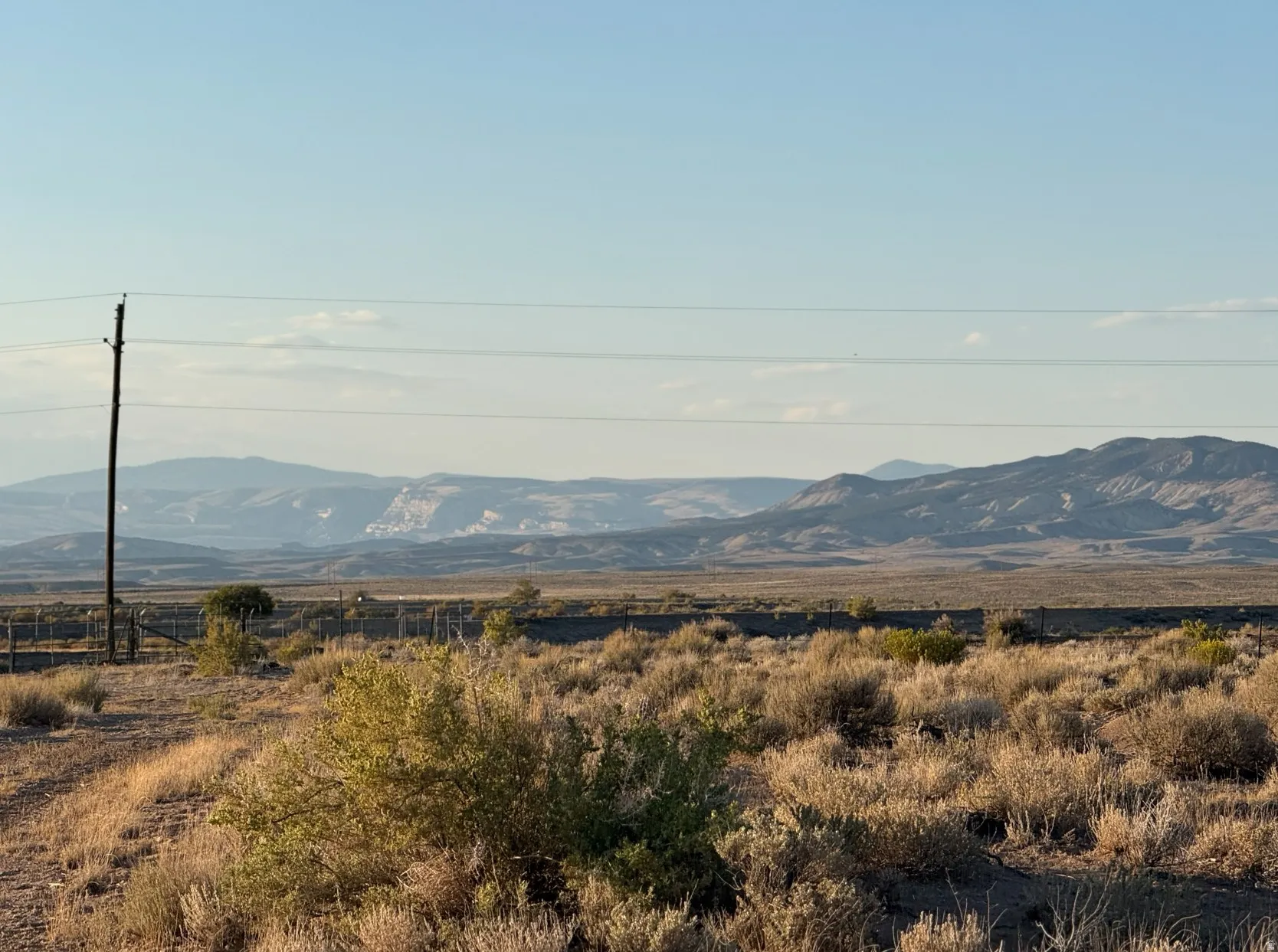 View of mountain backdrop