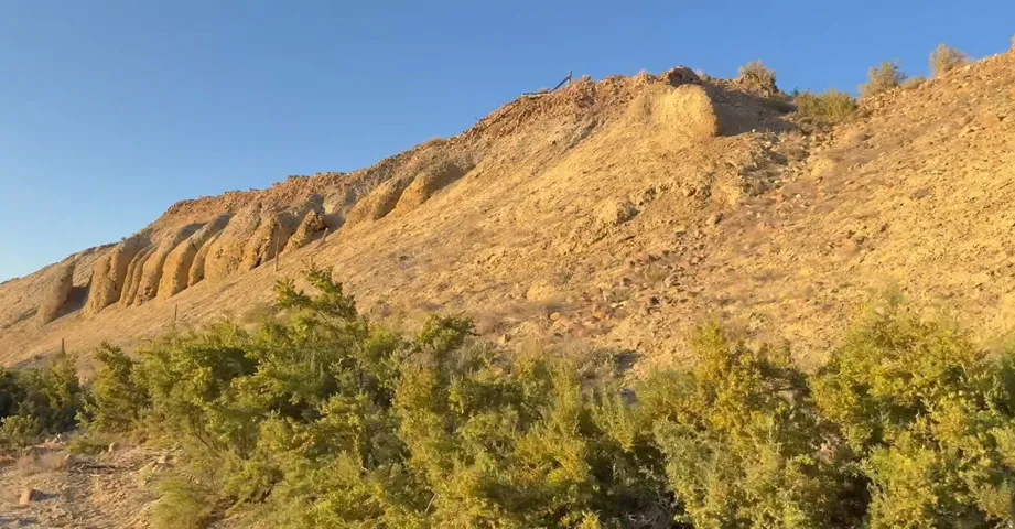 View of mountain background