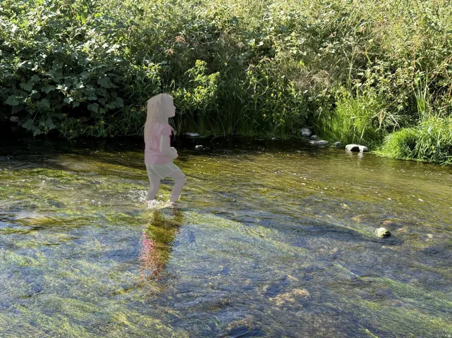 View of yard featuring a water view