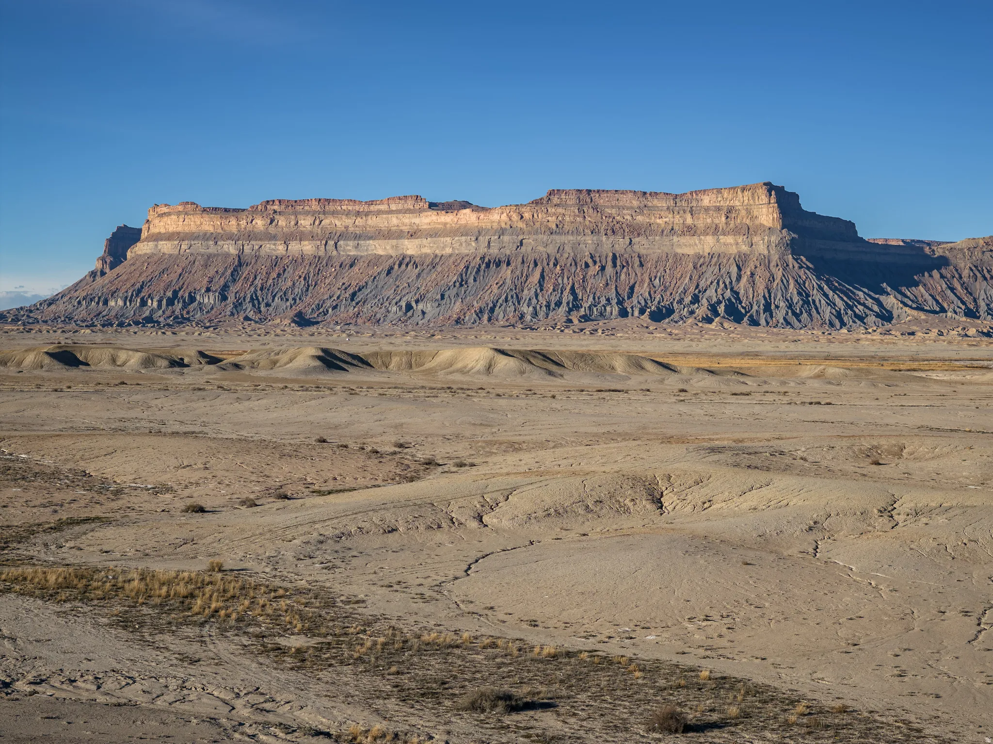 View of mountain backdrop