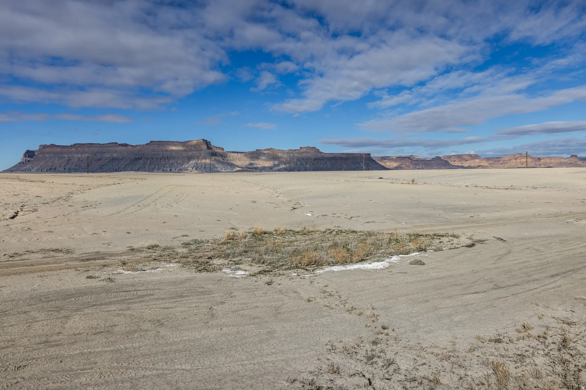 View of mountain background
