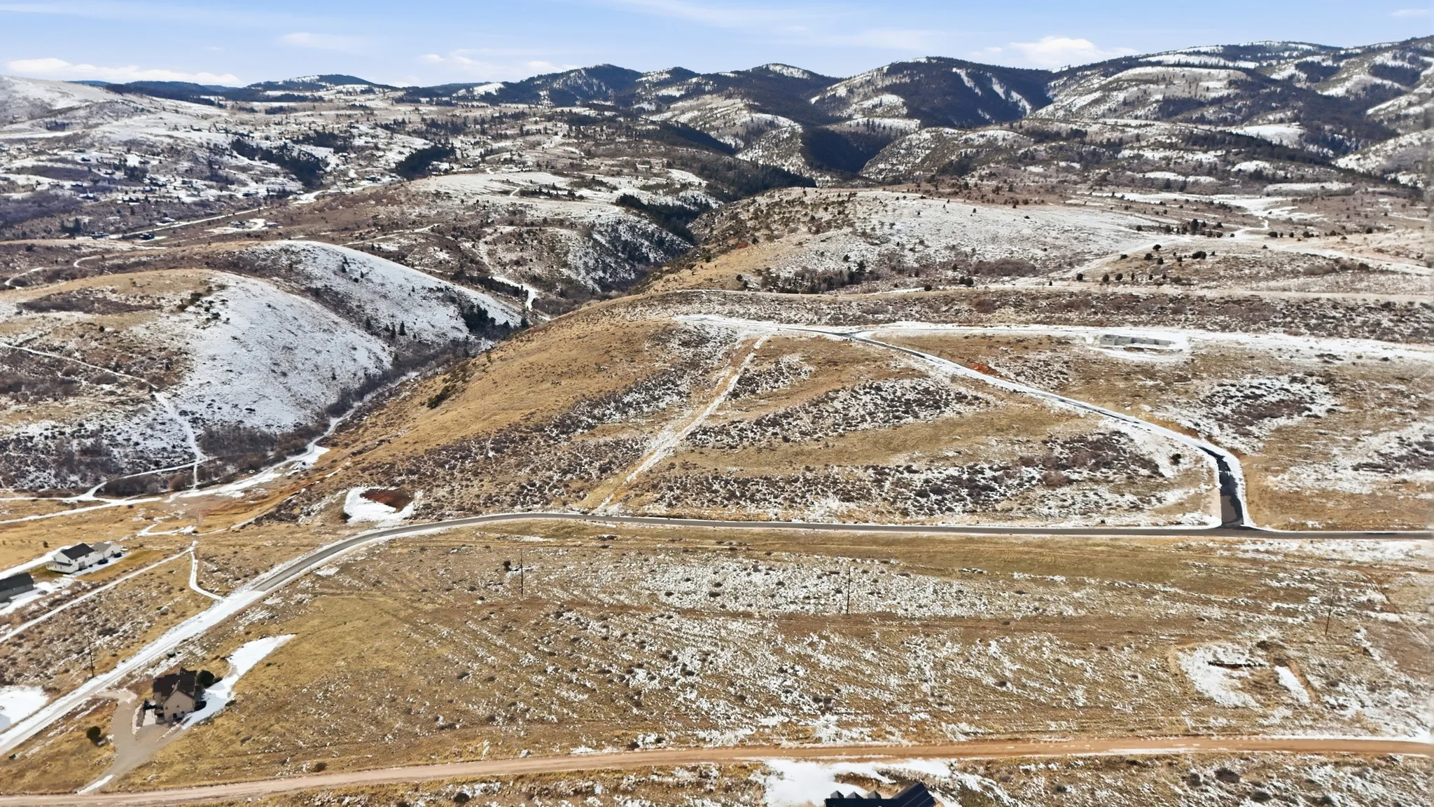View of mountain background