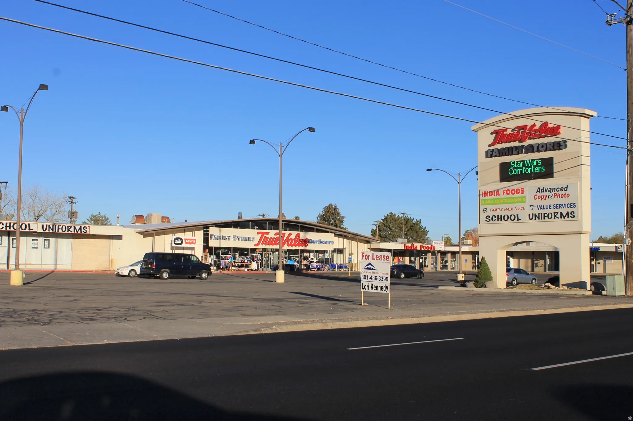 View of Shopping Center