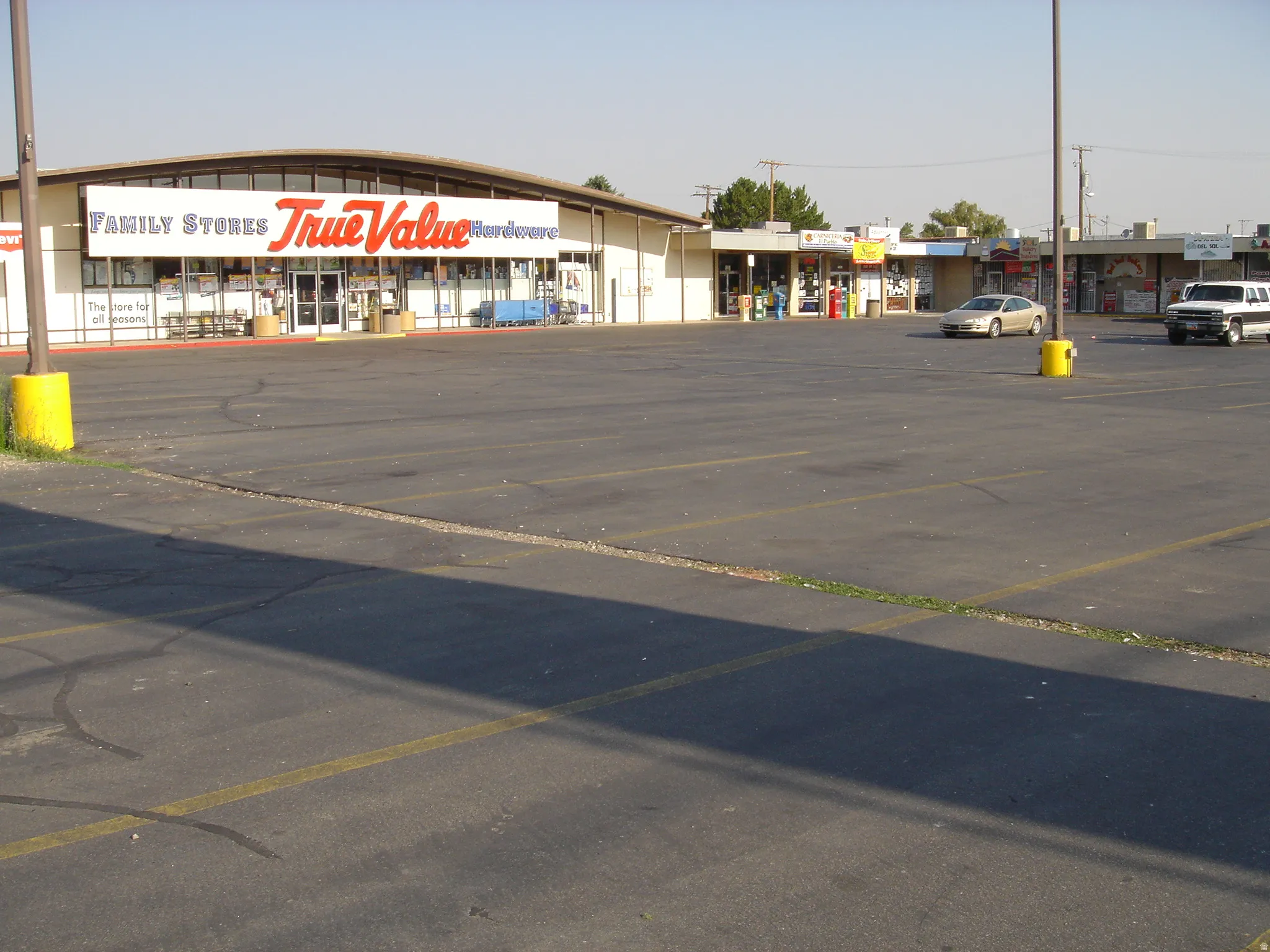 View of Shopping Center
