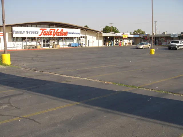 View of Shopping Center