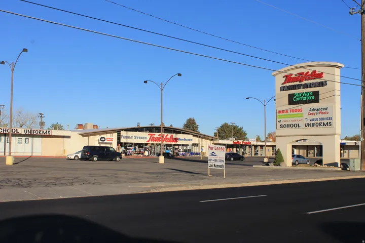 View of Shopping Center