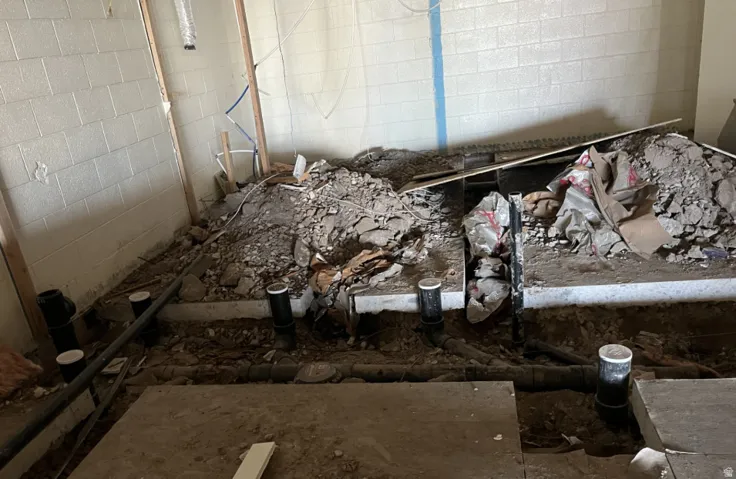 Unit 4870 - Plumbing for additional bathrooms