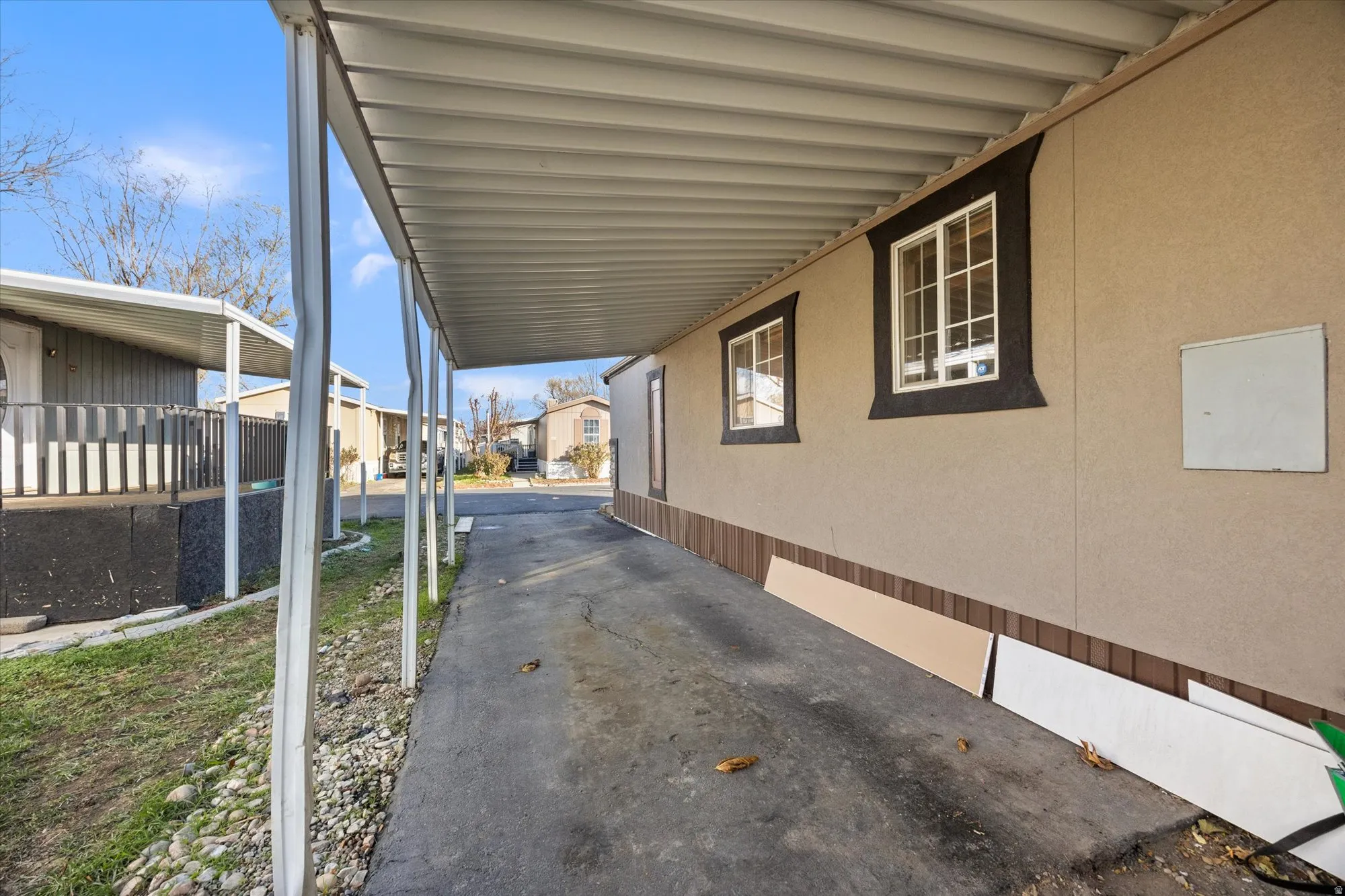 View of patio / terrace with a residential view