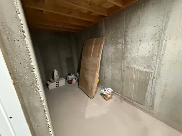 Bathroom featuring concrete floors