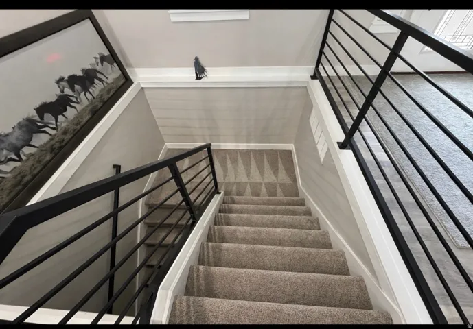 View of stairway