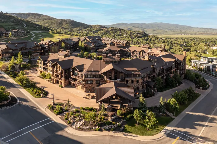 Bird's eye view of mountains