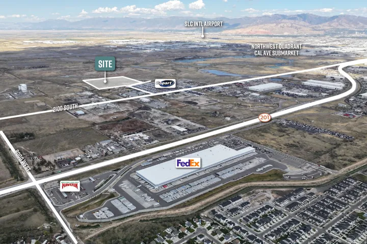 View of property and proximity to Hwy 201