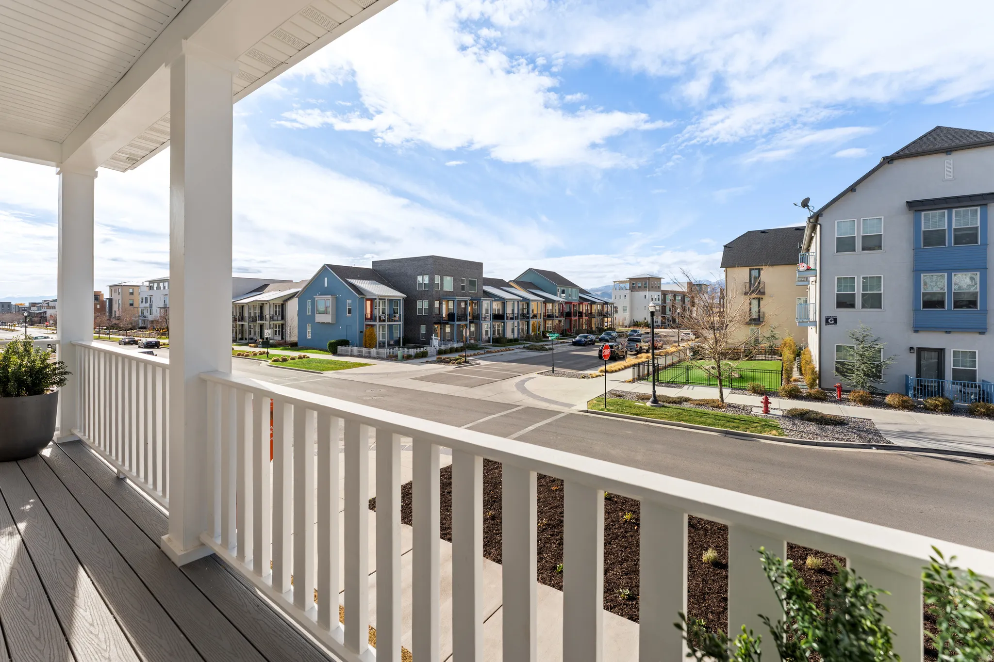 Balcony off owner's retreat. PHOTOS OF MODEL HOME FLOORPLAN, NOT ACTUAL HOME