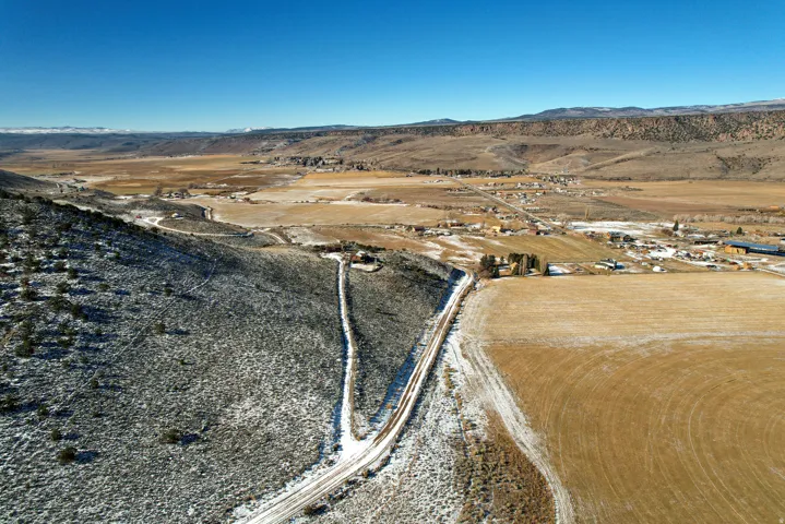 View of property location featuring rural landscape and mountains