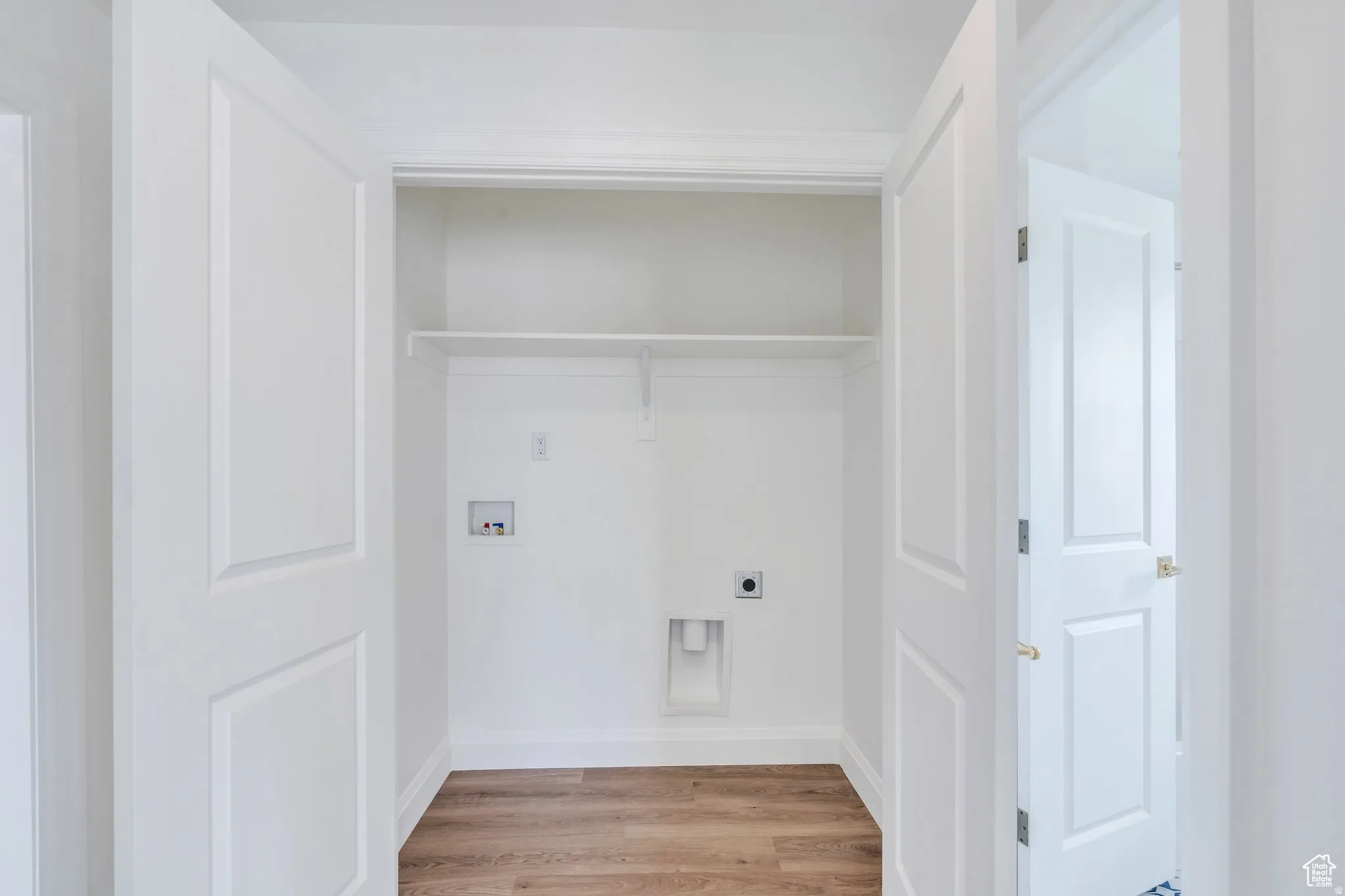 Laundry room is close to bedrooms