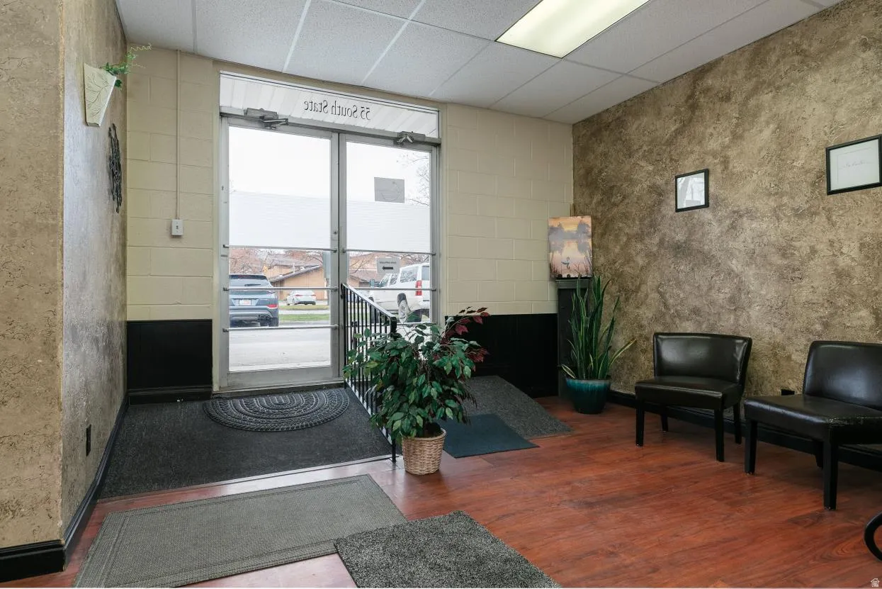 rear office spaces entrance