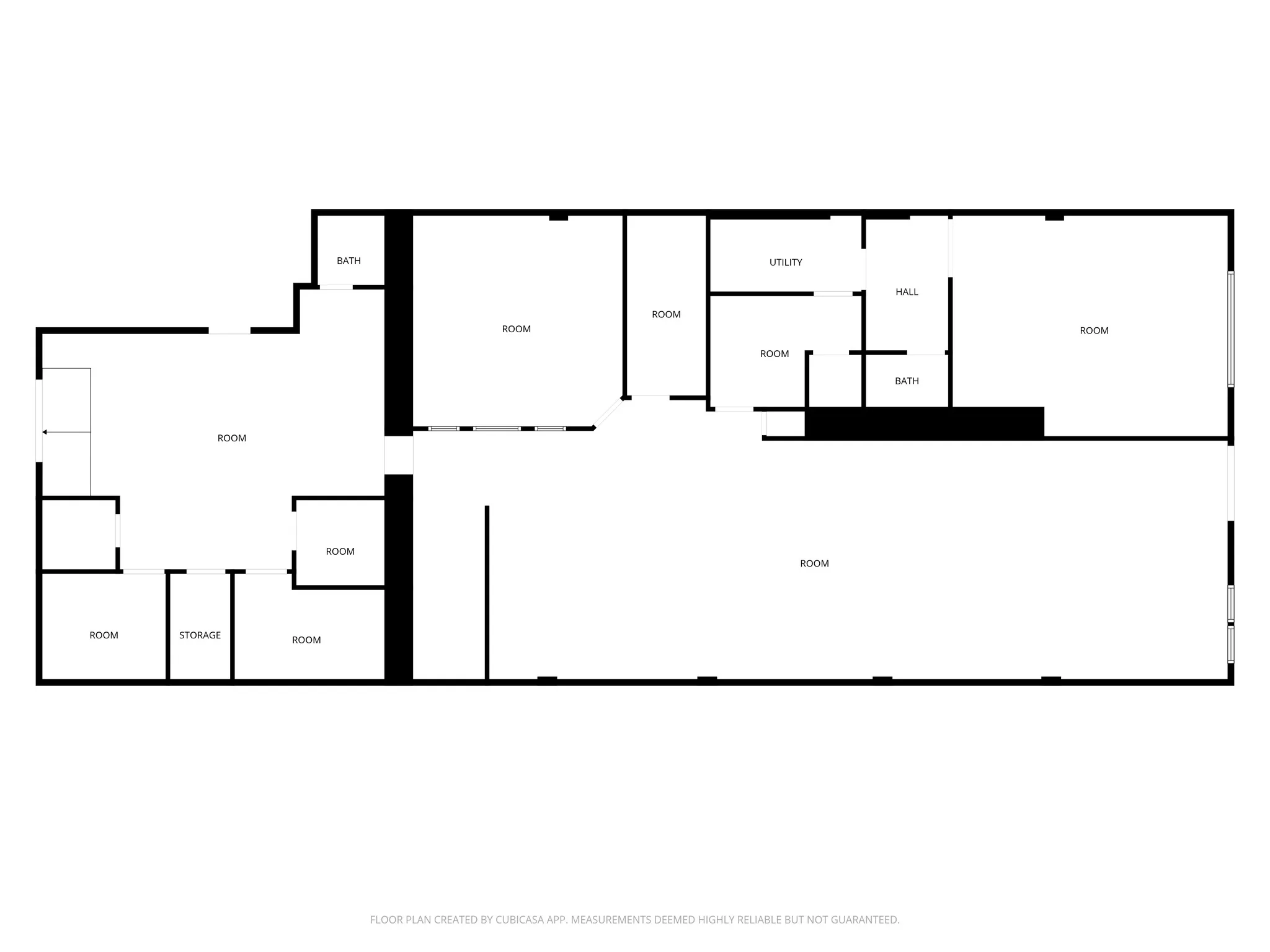 View of property floor plan for visual only-not a survey