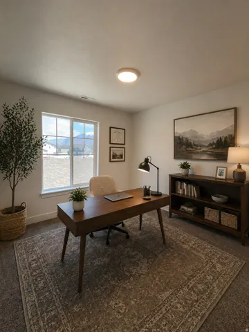 Virtually Staged Office
