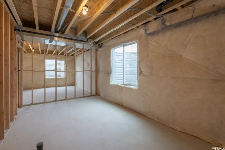 View of basement