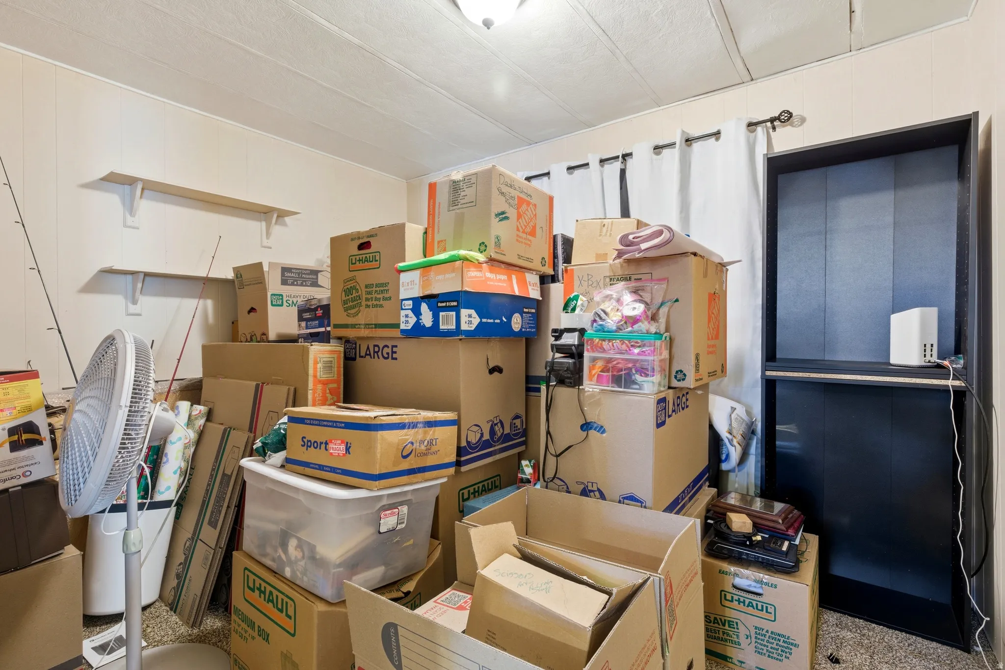 View of storage