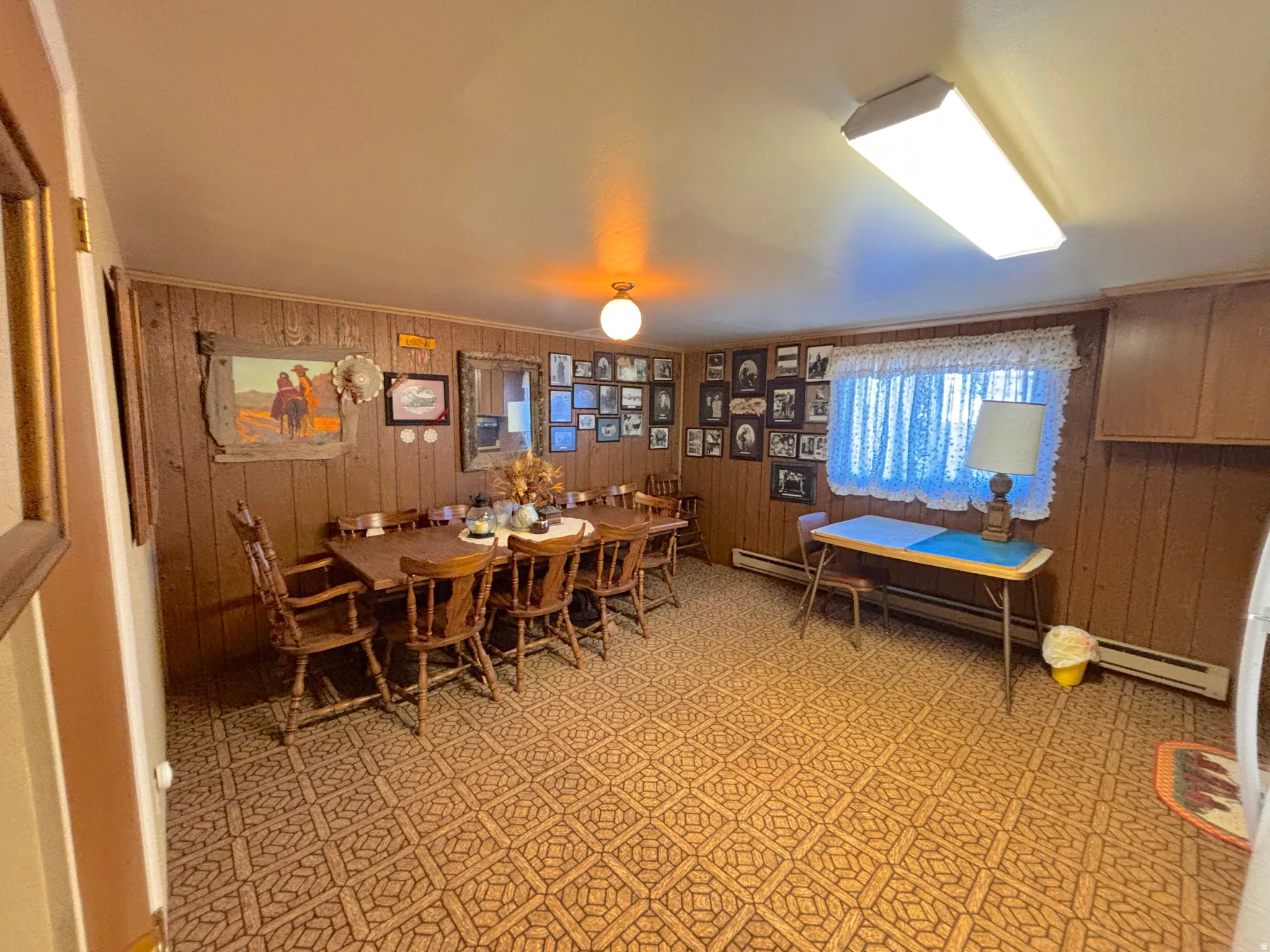 Basement dining room/kitchen