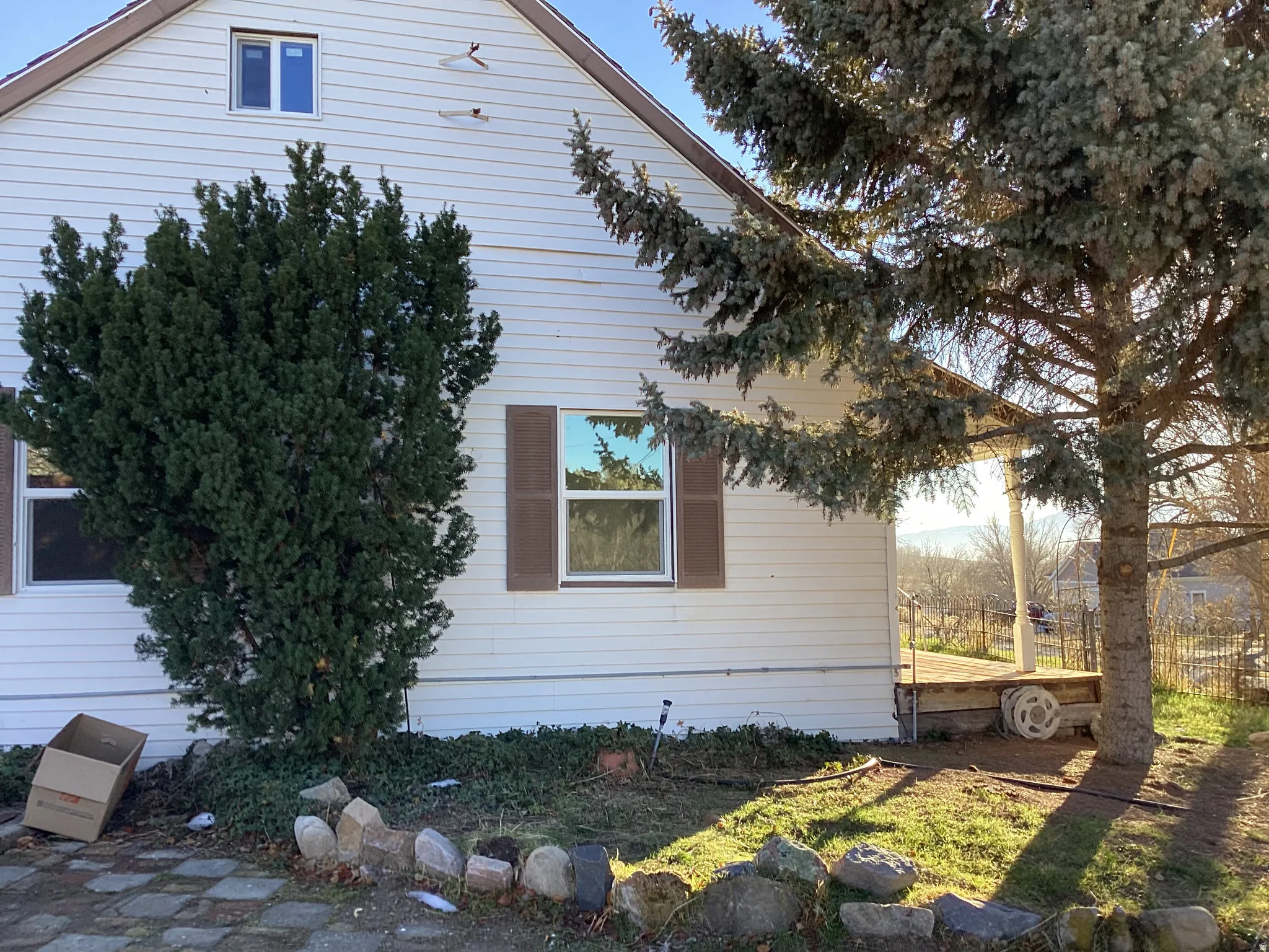 View of side of home