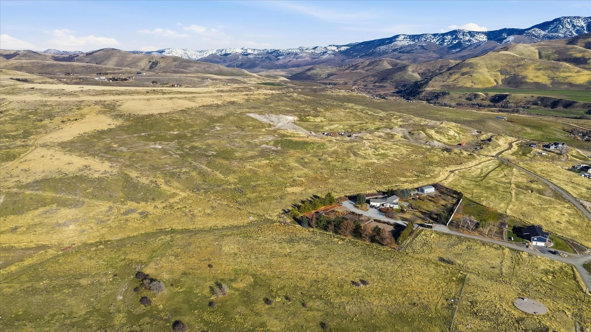 View of property location featuring mountains and rural landscape