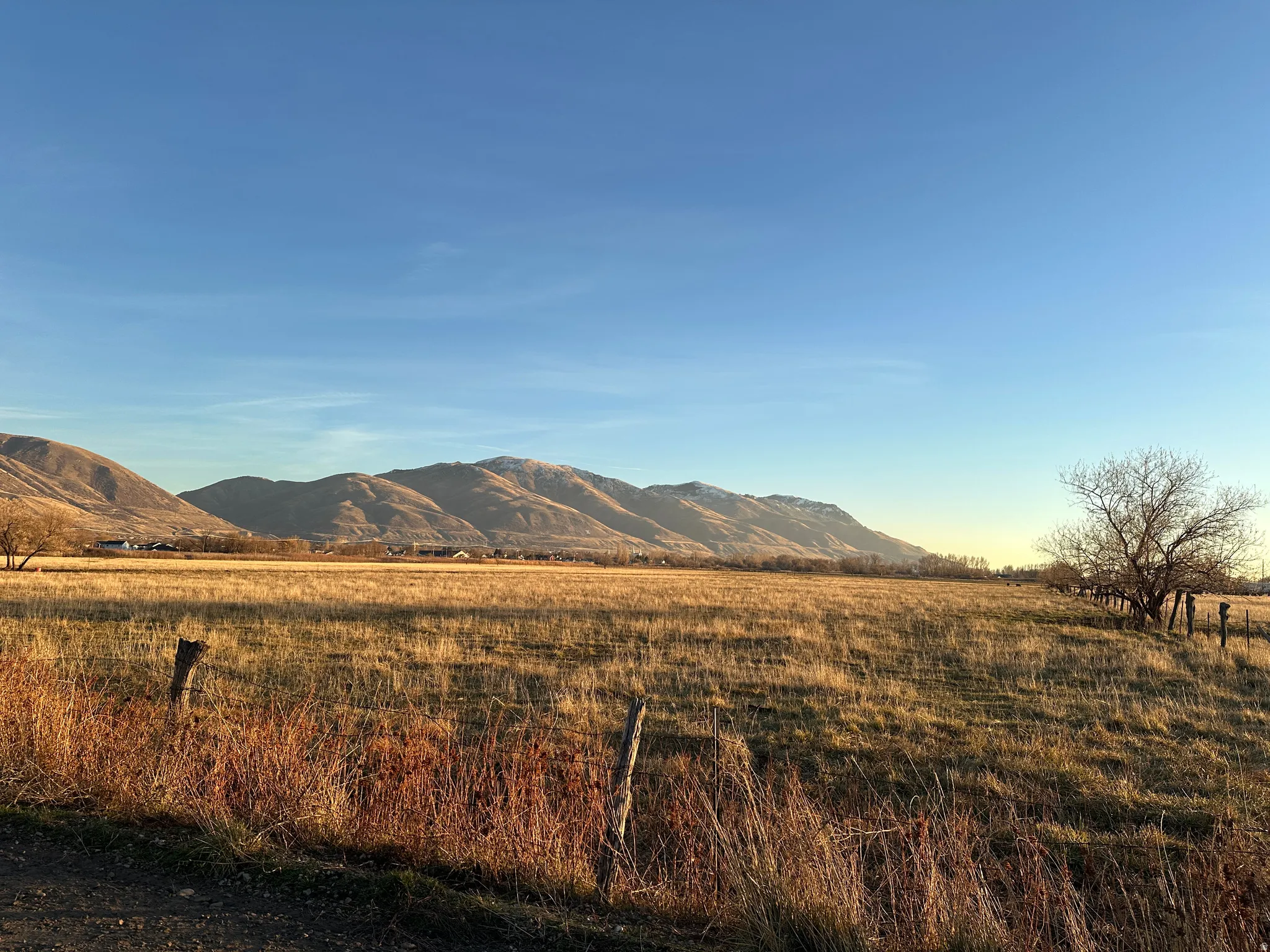 View toward the south from 1500 North