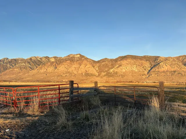 Southwest corner of the property on 1000 W and Highway 13