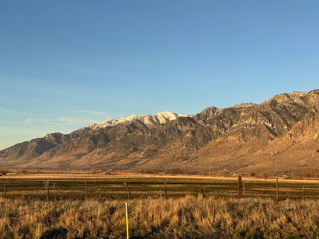 View looking north from Highway 13
