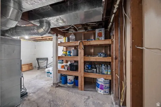 View of storage area