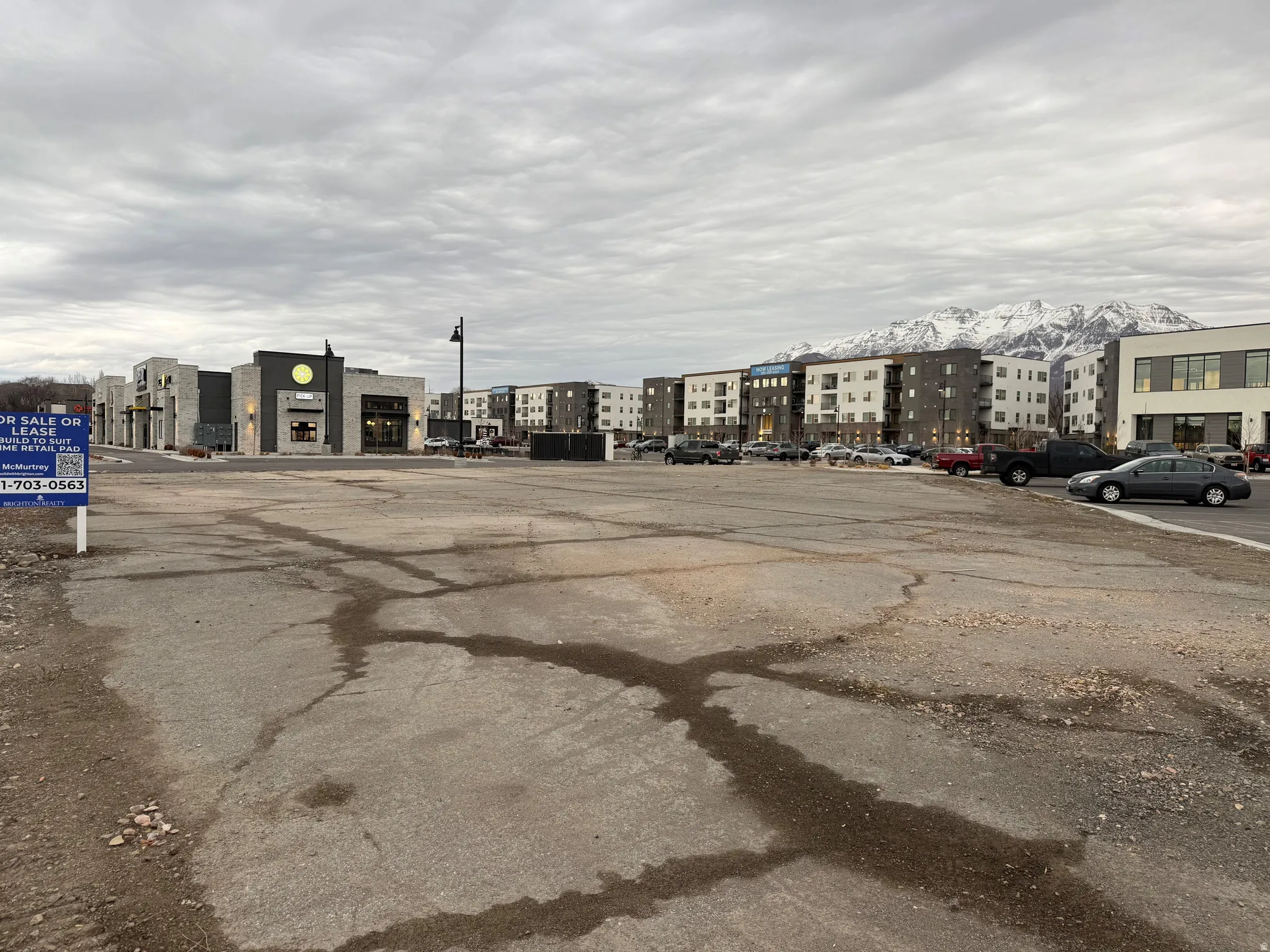 View of vehicle parking