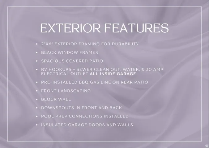 View of miscellaneous listing collateral