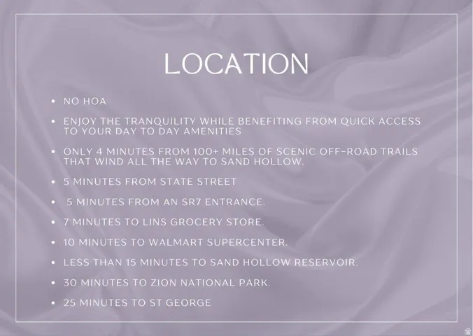 View of miscellaneous listing collateral
