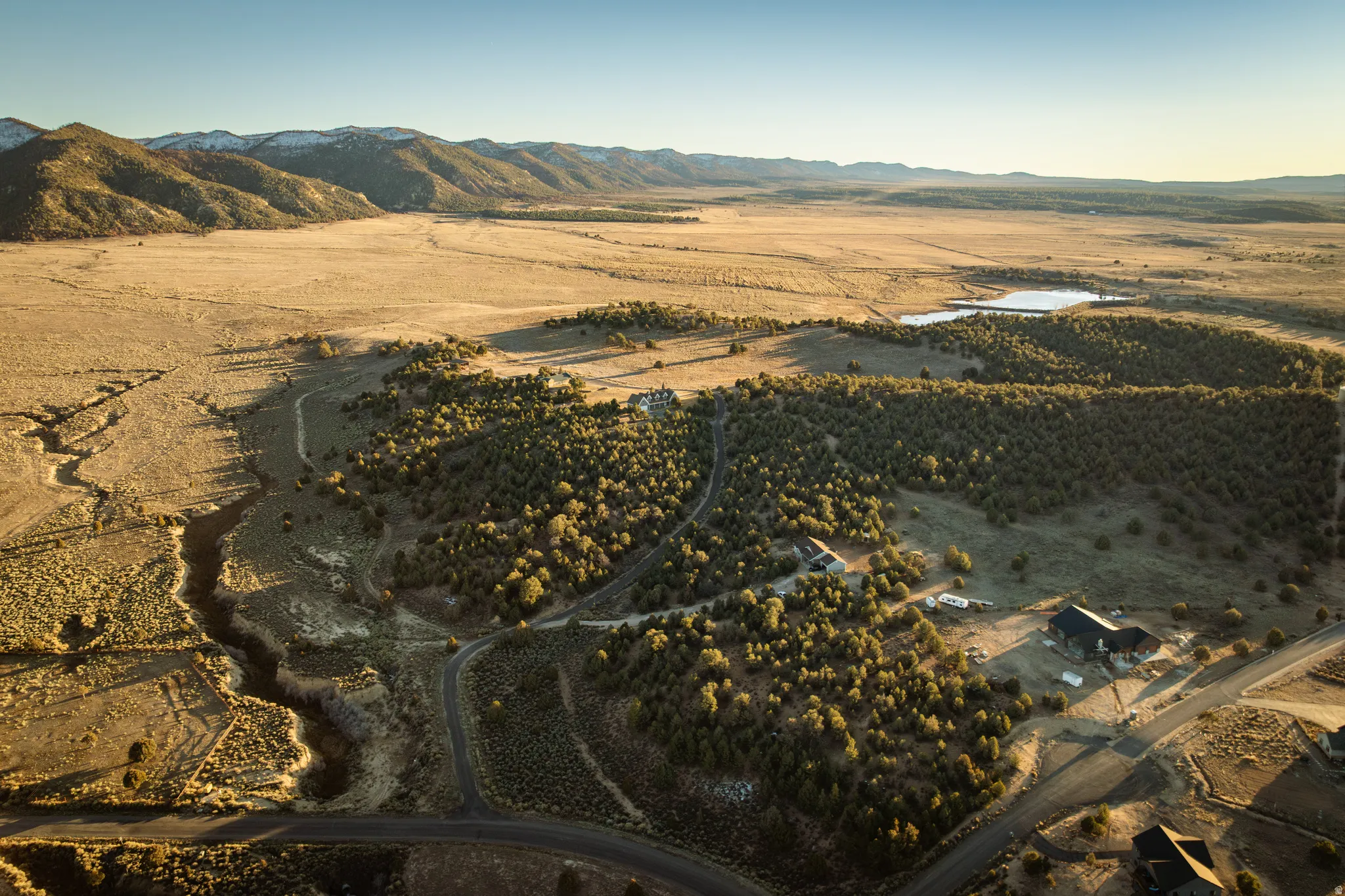 View of property location featuring mountains and rural landscape