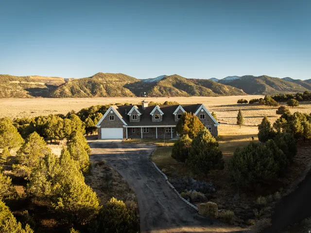 Mountain view featuring rural landscape